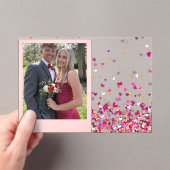 Valentine's Day  Acrylic Invitations Acryl Uitnodigingen (Insitu (Draagbaar))