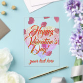 Valentine's Day  Acrylic Invitations Acryl Uitnodigingen (Insitu (Huwelijk))