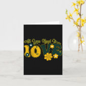 Valentine's Day All You Need Is 10ve Love Funny Me Kaart (Gele Bloem)