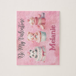 Valentine's Day Animal Kid Puzzle Legpuzzel