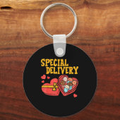 Valentines Day Baby Special Labor Delivery Nurse W Sleutelhanger (Voorkant)