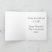 Valentine's Day Be Mine Card Feestdagen Kaart (Binnen)