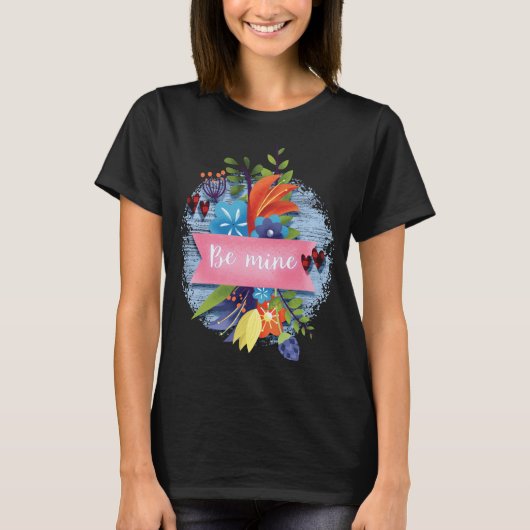 Valentine's Day - Be mine T-shirt (Voorkant)