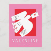 Valentine's Day  Be Mine Valentine's Day Card Briefkaart (Voorkant)
