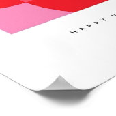 Valentine's Day  Be Mine Valentine's Day Card Poster (Hoek)