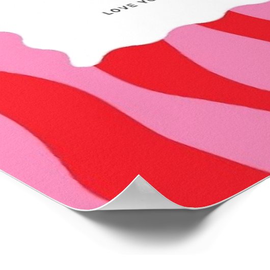 Valentine's Day  Be Mine Valentine's Day  Poster (Hoek)