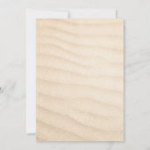 Valentine's Day Beach Party Kaart (Achterkant)