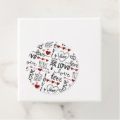 Valentines Day Bedankjes Labels (In situ)