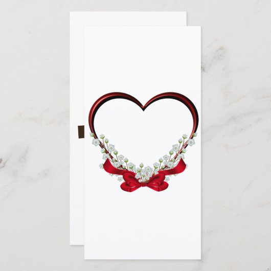 Valentine's Day Bedankkaart (Voorkant / Achterkant)