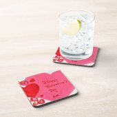 Valentine's Day Bier Onderzetter (Rechterzijde)