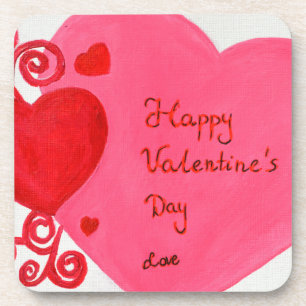 Valentine's Day Bier Onderzetter