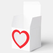 Valentine's Day Birthday Cake Customizable Candles Bedankdoosjes (Geopend)