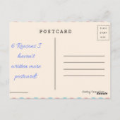 Valentine's Day Briefkaart (Achterkant)