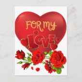 Valentine's Day Briefkaart (Voorkant)