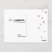 Valentine's Day Briefkaart (Achterkant)