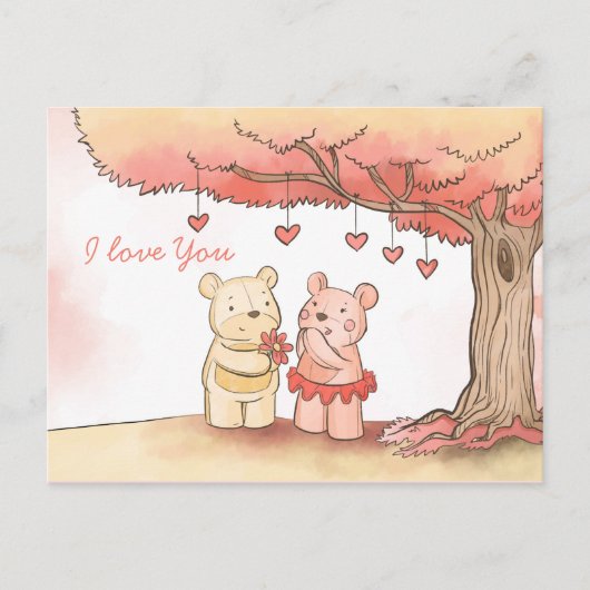 Valentine's Day Briefkaart (Voorkant)