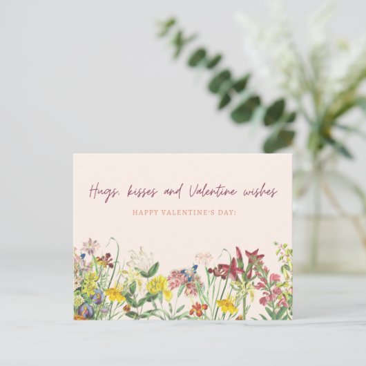 Valentine's Day Briefkaart (Staand voorkant)