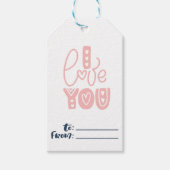 Valentine's Day Cadeaulabel (Voorkant)