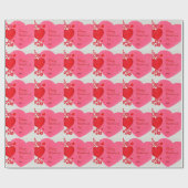 Valentine's Day Cadeaupapier (Vlak)