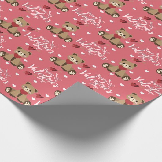 Valentine's Day Cadeaupapier (Hoek)