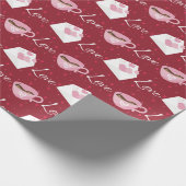 Valentine's Day Cadeaupapier (Hoek)