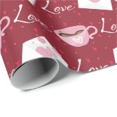 Valentine's Day Cadeaupapier (Rol Hoek)