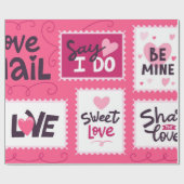 Valentine's Day Cadeaupapier (Vlak)