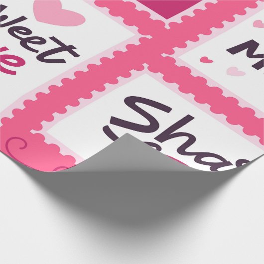 Valentine's Day Cadeaupapier (Hoek)