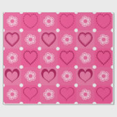 Valentine's Day Cadeaupapier (Vlak)