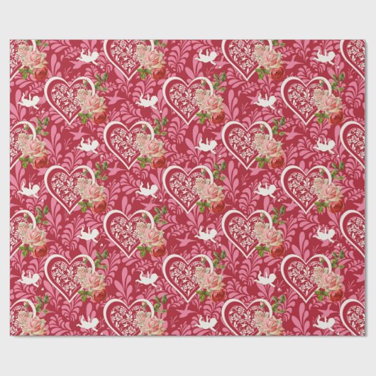 Valentine's Day Cadeaupapier (Vlak)