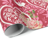 Valentine's Day Cadeaupapier (Rol Hoek)