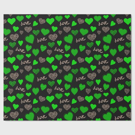 Valentine's Day Cadeaupapier (Vlak)