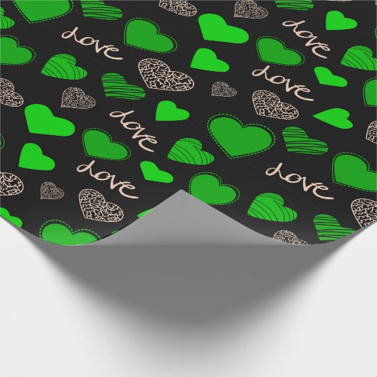 Valentine's Day Cadeaupapier (Hoek)