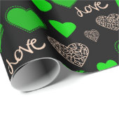 Valentine's Day Cadeaupapier (Rol Hoek)