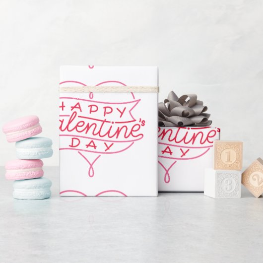 Valentine's Day Cadeaupapier (Baby Shower)
