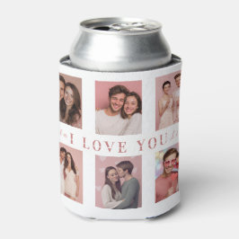 Valentine's Day Can Cooler | Custom Couple Photos