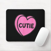 Valentines Day Candy Sweet Hearts Love Cutie  Muismat (Met muis)
