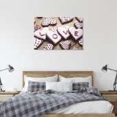 Valentine's Day Canvas Afdruk (Insitu (Slaapkamer))