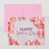 Valentine's Day Card Briefkaart (Voorkant / Achterkant)