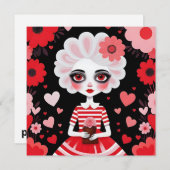 Valentines Day Card by Beyenairy 3 Feestdagenkaart (Voorkant / Achterkant)