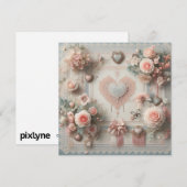 Valentines Day Card by DarkerButOlder 2 Feestdagenkaart (Voorkant / Achterkant)