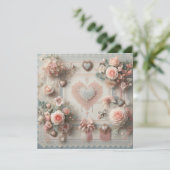 Valentines Day Card by DarkerButOlder 2 Feestdagenkaart (Staand voorkant)