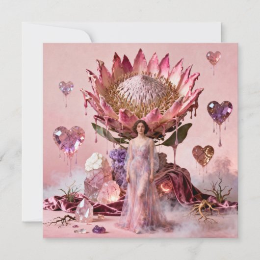 Valentines Day Card by Eloise Pixlyne Kaart (Voorkant)