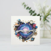 Valentines Day Card by Obso 3 Pixlyne Feestdagenkaart (Staand voorkant)