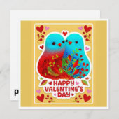 Valentines Day Card by Perfectly Misaligned 1 Feestdagenkaart (Voorkant / Achterkant)