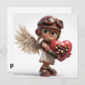 Valentines Day Card by Roombirth 3 Pixlyne Feestdagenkaart (Voorkant / Achterkant)