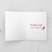 Valentine's Day Card-Cupid Holiday Card Feestdagen Kaart (Binnen)