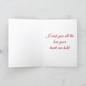Valentine's Day Card Feestdagen Kaart (Binnen)
