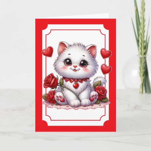 Valentine's Day Card Feestdagen Kaart (Voorkant)