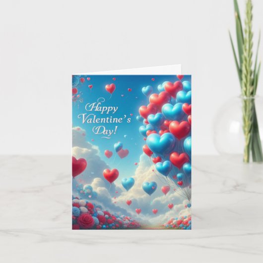 Valentine's Day Card Feestdagen Kaart (Voorkant)